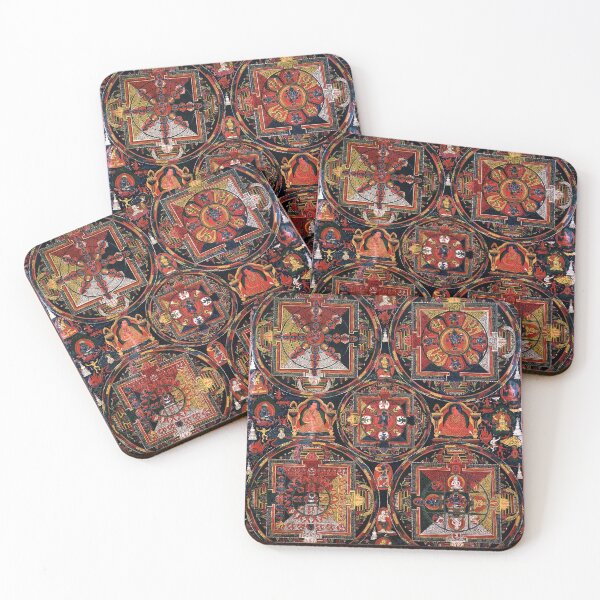 Item preview, Mandala 171 Buddhakapala Buddhist Deity Thangka designed and sold by GuyBlank.