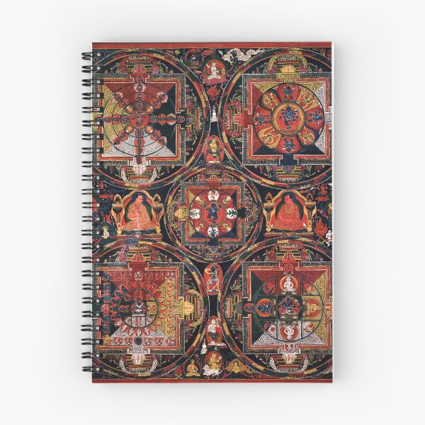 Item preview, Mandala 171 Buddhakapala Buddhist Deity Thangka designed and sold by GuyBlank.
