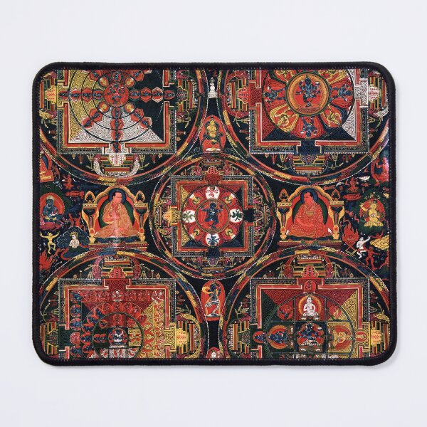 Item preview, Mandala 171 Buddhakapala Buddhist Deity Thangka designed and sold by GuyBlank.