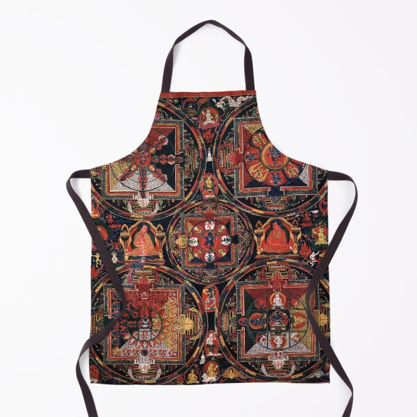 Item preview, Mandala 171 Buddhakapala Buddhist Deity Thangka designed and sold by GuyBlank.