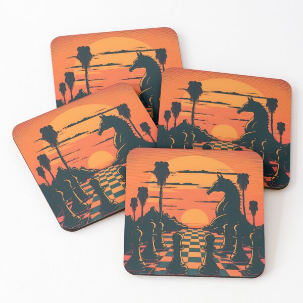Item preview, chess at sunset designed and sold by R.L cases and stickers.