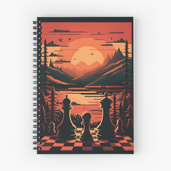 Item preview, chess rerto sunset designed and sold by R.L cases and stickers.
