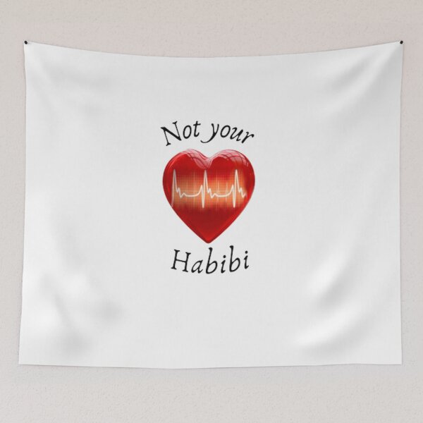 Item preview, NOT YOUR HABIBI T-shirt designed and sold by mohamedsghiri.