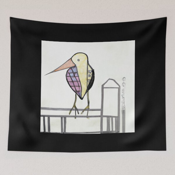 Item preview, Bird on a fence  designed and sold by The Snarky  Psychologist.