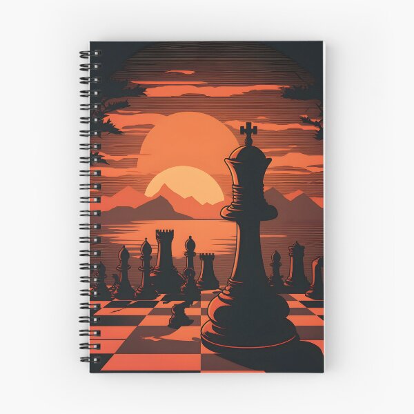 Item preview, playing chess at sunset designed and sold by R.L cases and stickers.
