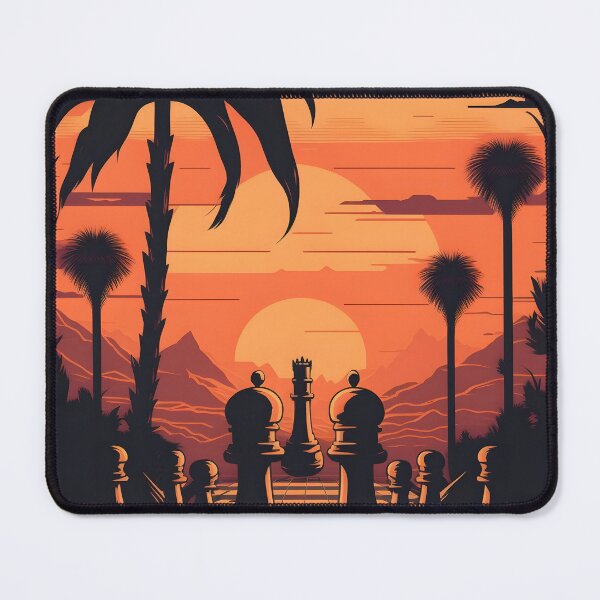 Item preview, chess sunset designed and sold by R.L cases and stickers.