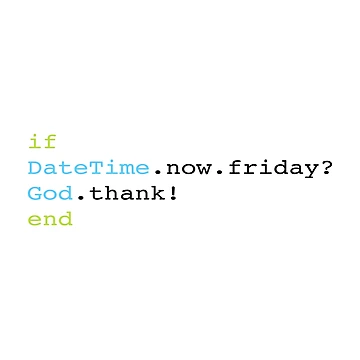 Artwork thumbnail, Friday by KeepOnCoding