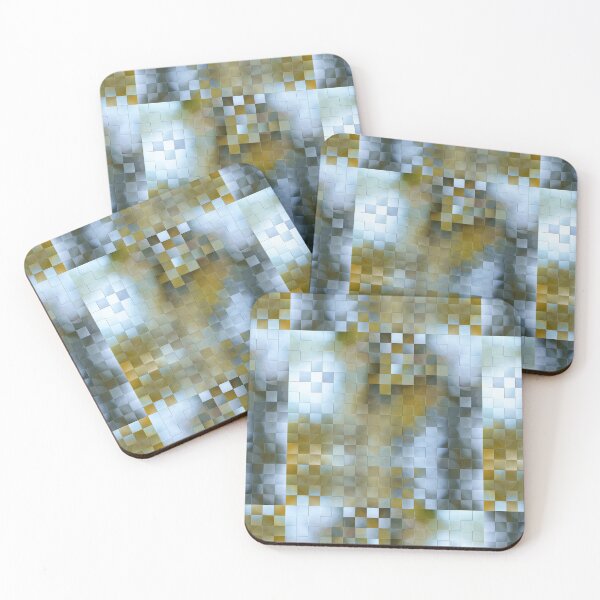 Item preview, Color Squared Five Geometrical Abstract Art designed and sold by Sharon Cummings Art.