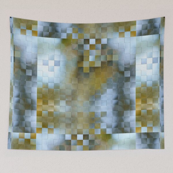 Item preview, Color Squared Five Geometrical Abstract Art designed and sold by Sharon Cummings Art.