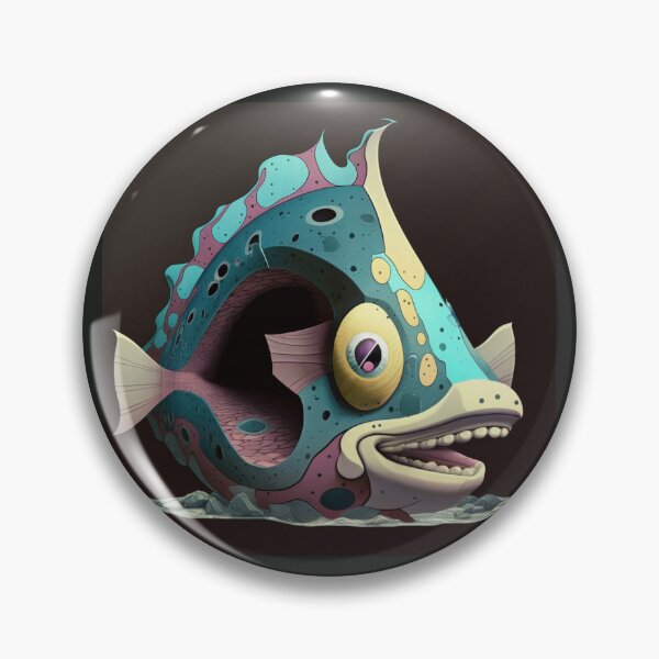 Item preview, Bruxish, the Colorful Psychic Fish in murky waters! designed and sold by Frocentric.