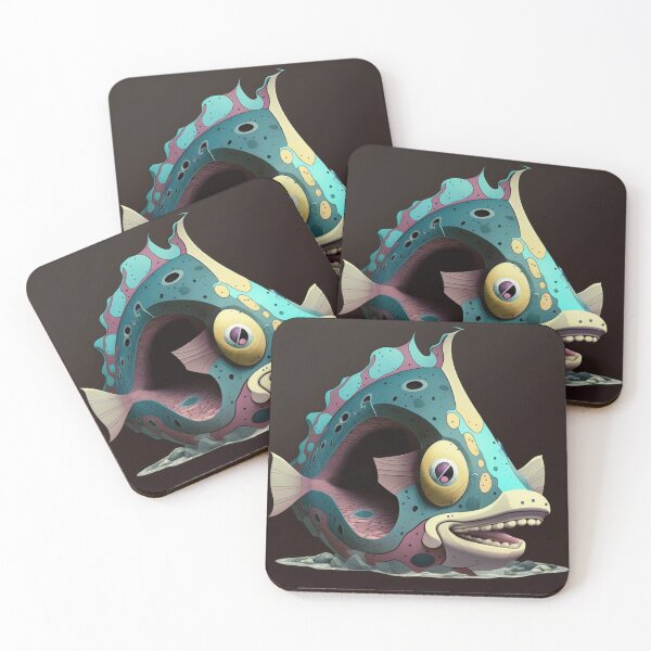 Item preview,  Bruxish, the Colorful Psychic Fish in murky waters! designed and sold by Frocentric.