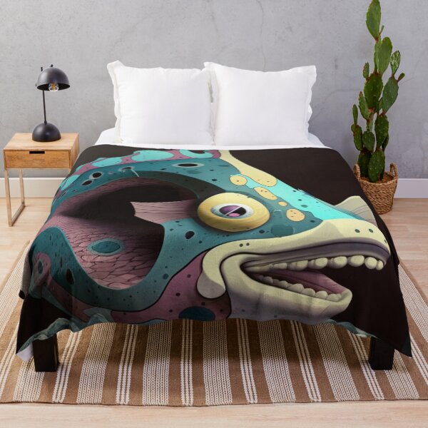 Item preview,  Bruxish, the Colorful Psychic Fish in murky waters! designed and sold by Frocentric.