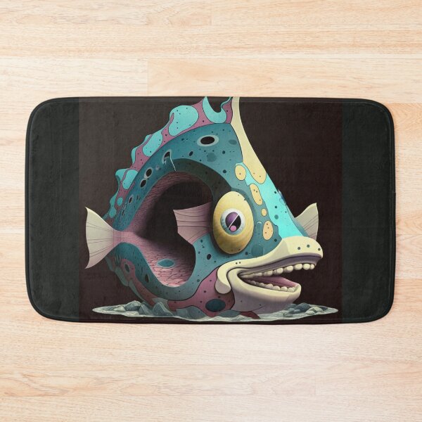 Item preview, Bruxish, the Colorful Psychic Fish in murky waters! designed and sold by Frocentric.