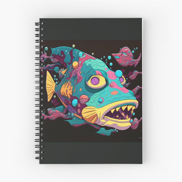 Item preview, Bruxish, the Colorful Psychic Fish in murky waters! designed and sold by Frocentric.