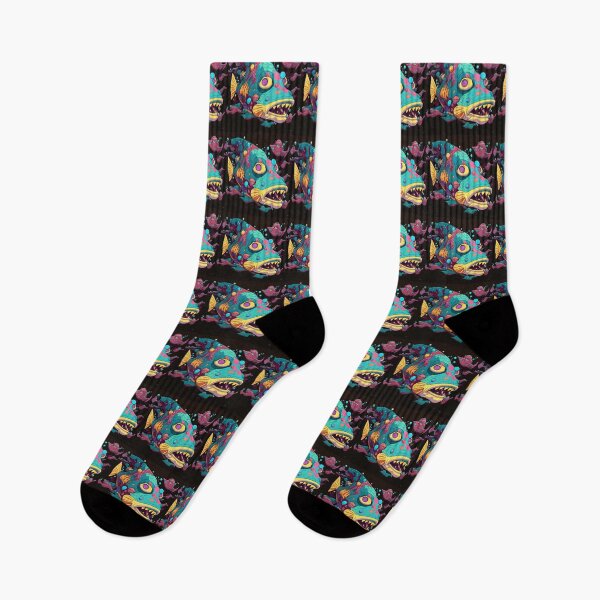 Item preview, Bruxish, the Colorful Psychic Fish in murky waters! designed and sold by Frocentric.
