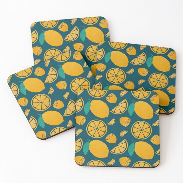 Item preview, Citrus themed pattern designed and sold by ZorressaArt.