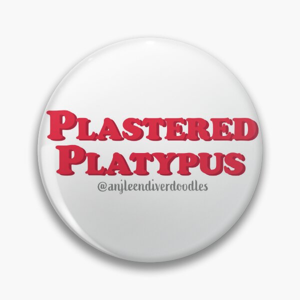 Item preview, Plastered Platypus designed and sold by anjleendiver.