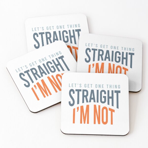 Item preview, Pride Pun Let's Get One Thing Straight I'm Not designed and sold by whyitsme.