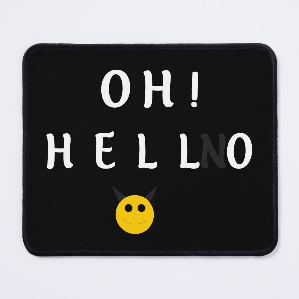 Item preview, Funny inscription- hidden message hell no designed and sold by EDpresents.