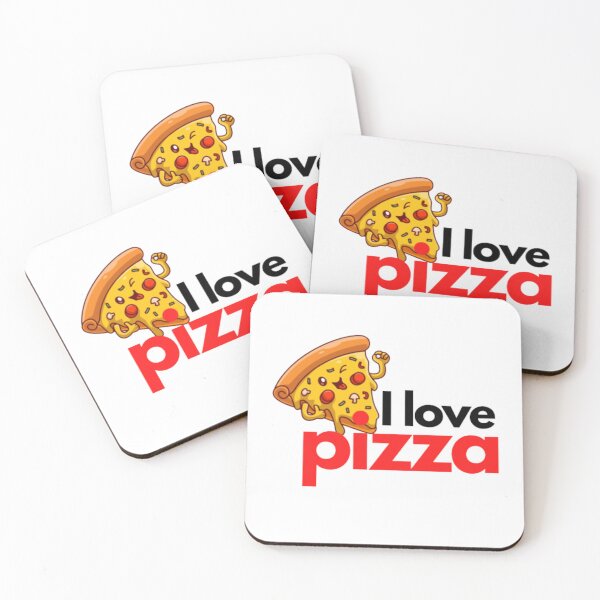 Item preview, I LOVE PIZZA - Pizza - I love Pizza designed and sold by MoshisooPrint.
