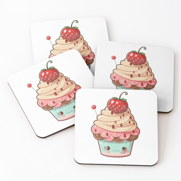 Item preview, Cute Cupcake - Kawaii Food designed and sold by Imwa.