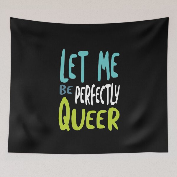 Item preview, Pride Pun Let Me Be Perfectly Queer designed and sold by whyitsme.