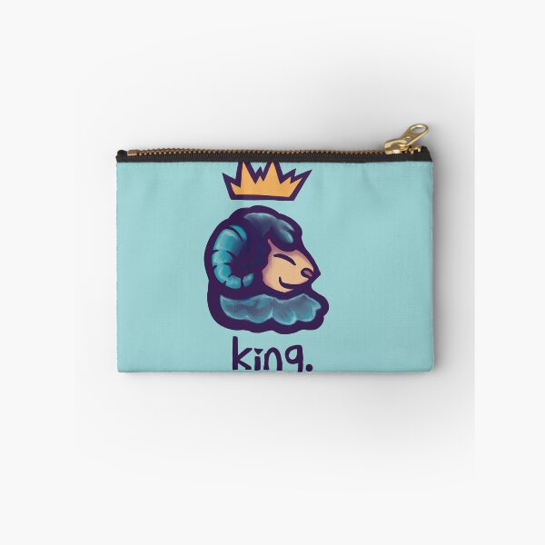 Item preview, Sheep King | Royal Blue | Fantasy Religious | Cool Ram designed and sold by TurmericDesignC.