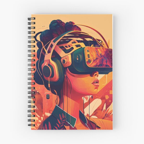 Item preview, Retro VR woman: an ode to gaming designed and sold by Relephants.