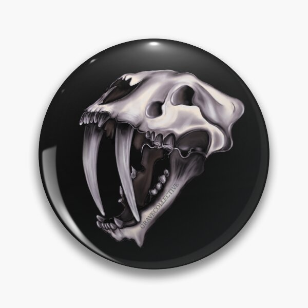 Item preview, Sabretooth Tiger Skull designed and sold by gravecollective.