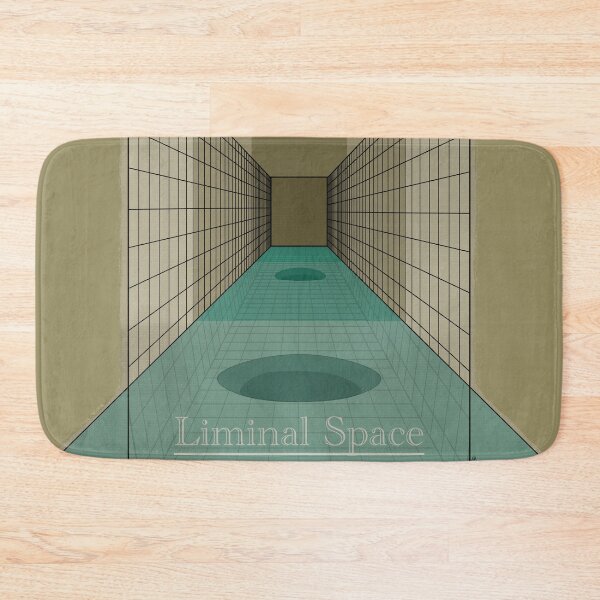 Item preview, Liminal Space Pool Corridor Vintage Poster designed and sold by Ignniis.