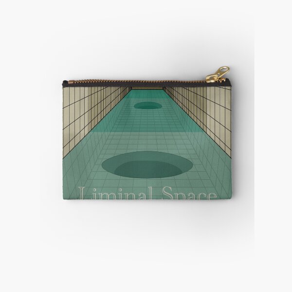 Item preview, Liminal Space Pool Corridor Vintage Poster designed and sold by Ignniis.