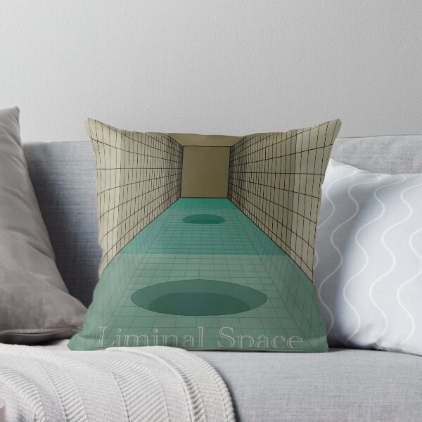 Item preview, Liminal Space Pool Corridor Vintage Poster designed and sold by Ignniis.