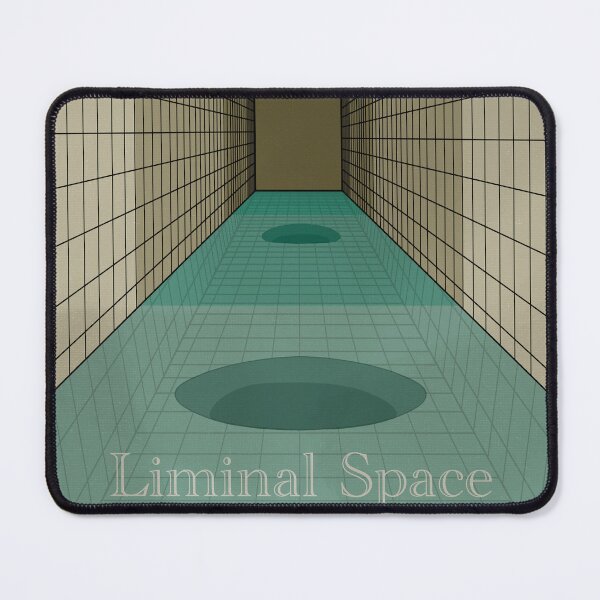 Item preview, Liminal Space Pool Corridor Vintage Poster designed and sold by Ignniis.