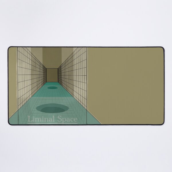 Item preview, Liminal Space Pool Corridor Vintage Poster designed and sold by Ignniis.