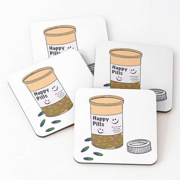 Item preview, happy pills designed and sold by KHansenDesignCo.