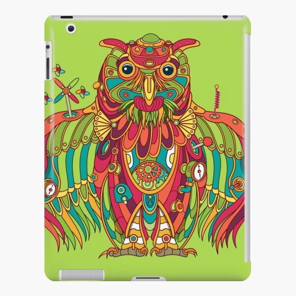 Owl, cool art from the AlphaPod Collection iPad Snap Case