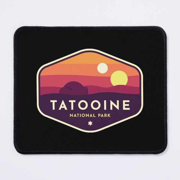 Item preview, Tatooine National Park designed and sold by TeeMonsters.