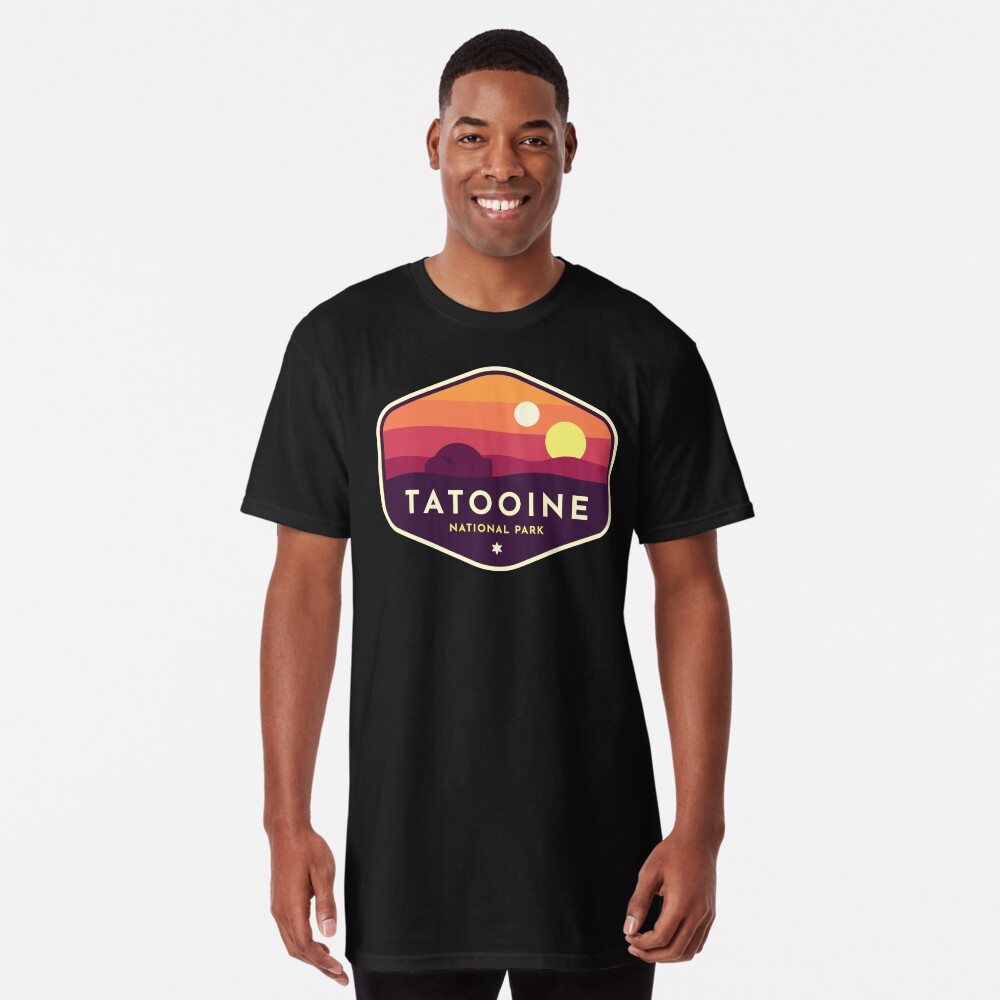 Vista previa del artículo con la obra «Camiseta larga», diseñado y vendido por TeeMonsters.