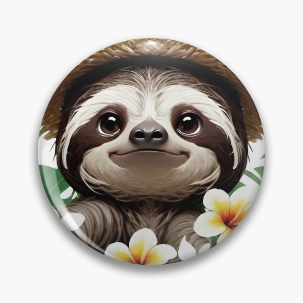 Item preview, sloth designed and sold by nfromneverland.
