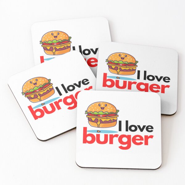 Item preview, I LOVE BURGER - Hamburger - I love the hamburger designed and sold by MoshisooPrint.