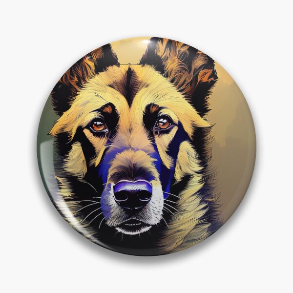 Artikelvorschau, Majestic Canine: Belgian Shepherd Dog (Malinois) entworfen und verkauft von DavesDogShop.