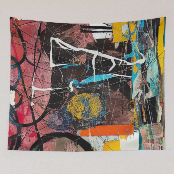 Item preview, Imaginative Expressions of Abstract Street Art designed and sold by ArtazaBazaar.