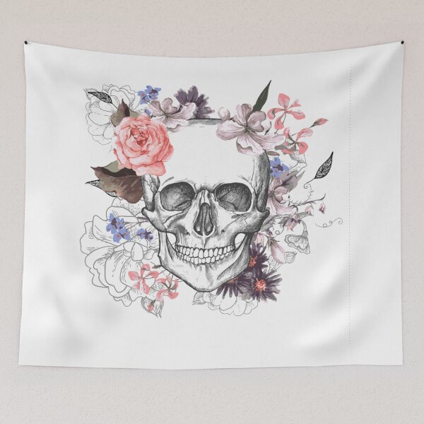 Item preview, Calavera Skull Flower day of the dead designed and sold by Gile-Shop.