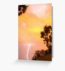 Storm coming Greeting Card