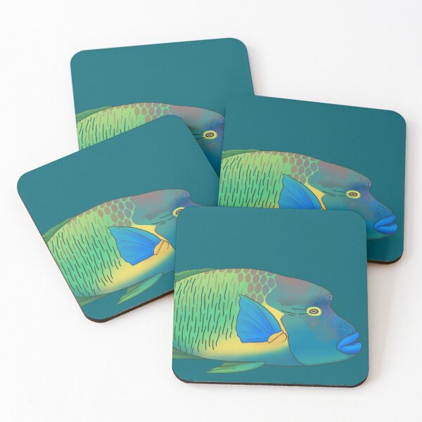 Item preview, Napoleonfish (Humphead Wrasse) designed and sold by Zia Frazier.