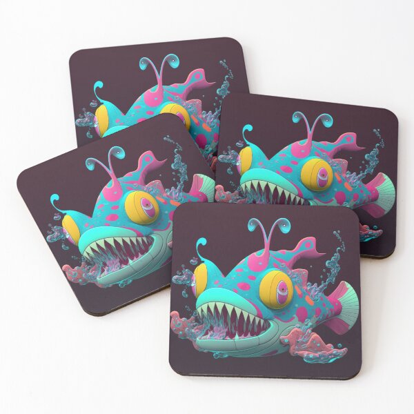 Item preview, Bruxish, the Colorful Psychic Fish in murky waters! designed and sold by Frocentric.