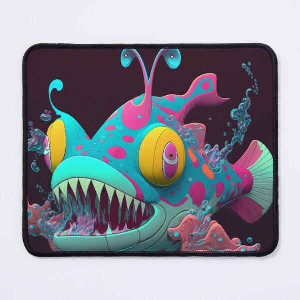 Item preview, Bruxish, the Colorful Psychic Fish in murky waters! designed and sold by Frocentric.