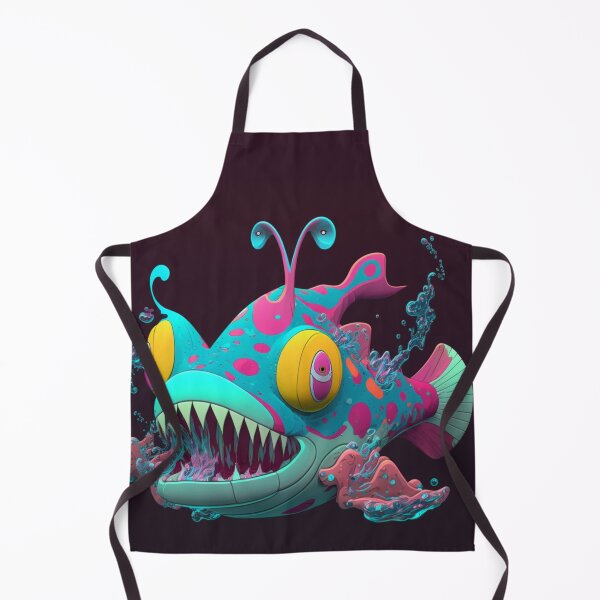 Item preview, Bruxish, the Colorful Psychic Fish in murky waters! designed and sold by Frocentric.