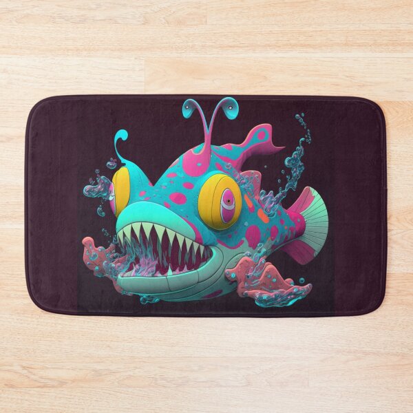 Item preview, Bruxish, the Colorful Psychic Fish in murky waters! designed and sold by Frocentric.