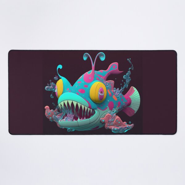 Item preview, Bruxish, the Colorful Psychic Fish in murky waters! designed and sold by Frocentric.